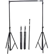 Coopic S06 2.8x3.2m Background Stand With 3x3m Grey Non-woven Background Backdrop For Lighting Photography Kit Coopic S06 2.8x3.2m Background Stand With 3x3m Grey Non-woven Background Backdrop For Lighting Photography Kit