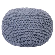 Pan Emirates Simona Cotton Knitted Pouf Light Blue Pan Emirates Simona Cotton Knitted Pouf Light Blue