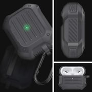 Spigen Tough Armor Designed For Apple Airpods Pro Case/cover - Charcoal Spigen Tough Armor Designed For Apple Airpods Pro Case/cover - Charcoal