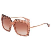 Dolce And Gabbana Pink Plastic Women DG6111-314813-51 Sunglasses Dolce And Gabbana Pink Plastic Women DG6111-314813-51 Sunglasses
