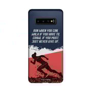 Running Motivation - Sleek Case for Samsung S10 Plus