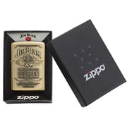 Zippo 254bjb.929 Jim Beam Bourbon Emblem Brass Lighter Zippo 254bjb.929 Jim Beam Bourbon Emblem Brass Lighter
