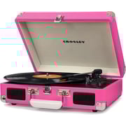Crosley CR8005D-PI Cruiser Deluxe Bluetooth Turntable Pink Crosley CR8005D-PI Cruiser Deluxe Bluetooth Turntable Pink