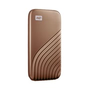 WD 500GB My Passport SSD External Portable Drive, Gold, Up to 1050 MB/s Solid State Drive WDBAGF5000AGD-WESN WD 500GB My Passport SSD External Portable Drive, Gold, Up to 1050 MB/s Solid State Drive WDBAGF5000AGD-WESN