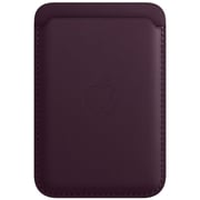 Apple Leather Wallet with MagSafe Dark Cherry iPhone