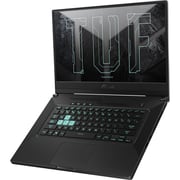 ASUS TUF Dash F15 (2021) Gaming Laptop - 11th Gen / Intel Core i7-11370H / 15.6inch FHD / 16GB RAM / 512GB SSD / 6GB NVIDIA GeForce RTX 3060 Graphics / Windows 10 Home / English & Arabic Keyboard / Eclipse Grey / Middle East Version - [FX516PM-HN024T]