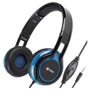 Zoook SUBLIME Wired Headphone With Mic Black/Blue