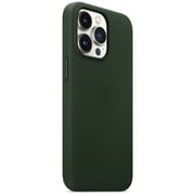 Apple Leather Case with MagSafe Sequoia Green iPhone 13 Pro
