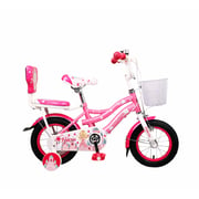 Mogoo Princess Girls Bike 14 Inch Light Pink