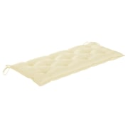 Vidaxl Cushion For Swing Chair Cream White 120 Cm Fabric Vidaxl Cushion For Swing Chair Cream White 120 Cm Fabric