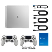 Sony PS4 Slim Gaming Console 500GB Silver + 1x Extra Controller