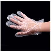 Tranparent Disposable Gloves 100pcs