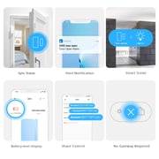 Sonoff DW2-Wi-Fi Wireless Door/Window Sensor APP Push Notifications White