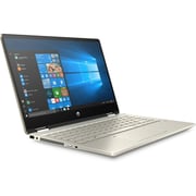 HP Pavilion x360 14-DH1036NE Convertible Touch Laptop - Core i5 1.6GHz 8GB 512GB 2GB Win10 14inch FHD Gold English/Arabic Keyboard HP Pavilion x360 14-DH1036NE Convertible Touch Laptop - Core i5 1.6GHz 8GB 512GB 2GB Win10 14inch FHD Gold English/Arabic Keyboard