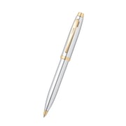 Sheaffer 100 Chrome With Gold Tone Ballpoint Pen