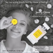 Jenny Glow Cardamom & Mimosa for Unisex, Pure Perfume, Eau De Parfum 80ml Yellow, from House of Sterling