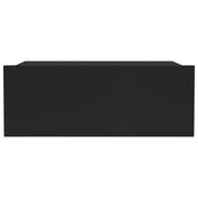 vidaXL Floating Nightstands 2 pcs Black 40x30x15 cm Engineered Wood vidaXL Floating Nightstands 2 pcs Black 40x30x15 cm Engineered Wood