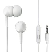 Hama EAR3005W 132480 In-Ear Wired Headphones White Hama EAR3005W 132480 In-Ear Wired Headphones White