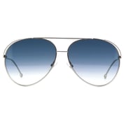 Fendi FN-0286/S-0106308 Aviator Metal Silver Women Sunglasses