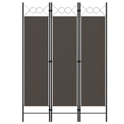 Vidaxl 3-panel Room Divider Anthracite 120x180 Cm Vidaxl 3-panel Room Divider Anthracite 120x180 Cm