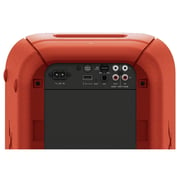 Sony GTKXB60 High Power Home Audio System With Bluetooth Red