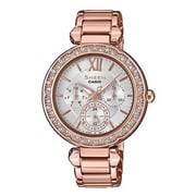 Casio Sheen Rose Gold Stainless Steel Women Watch SHE-3061PG-7AUDR Casio Sheen Rose Gold Stainless Steel Women Watch SHE-3061PG-7AUDR