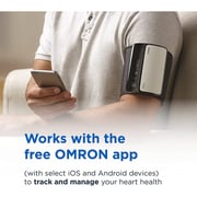 Omron Evolv Bluetooth Wireless Upper Arm Blood Pressure Monitor With Portable, One-piece Design Works With Alexa