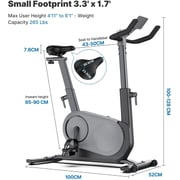 ULTIMAX Exercise Bike, Smart AI based Exercise Indoor Cycling Bike with Auto Resistance, Bluetooth Connected Fitness Upright Bike Compatible APP, FTP Power Training Stationary Bike for Home Gym ULTIMAX Exercise Bike, Smart AI based Exercise Indoor Cycling Bike with Auto Resistance, Bluetooth Connected Fitness Upright Bike Compatible APP, FTP Power Training Stationary Bike for Home Gym