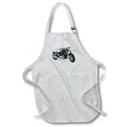 3Drose Picturing Harley Davidson And No.174 Motorcycle Apron, 22 By 30-Inch 3Drose Picturing Harley Davidson And No.174 Motorcycle Apron, 22 By 30-Inch