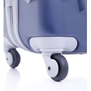 Para John ABS Luggage Travel Trolley With 4 Wheels 3pcs Set Dark Blue Para John ABS Luggage Travel Trolley With 4 Wheels 3pcs Set Dark Blue