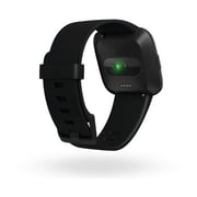 Fitbit Versa Fitness Watch Black/Black Aluminum - FB505GMBKEU