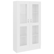 Vidaxl Vitrine Cabinet White 82.5x30.5x150 Cm Engineered Wood Vidaxl Vitrine Cabinet White 82.5x30.5x150 Cm Engineered Wood