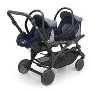 CAM Twin Pulsar Stroller Bundle Grey CAM Twin Pulsar Stroller Bundle Grey