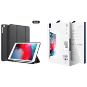 Dux Ducis 110532 Flip Cover + Tempered Glass Clear Bundle For iPad 9.7(2018)