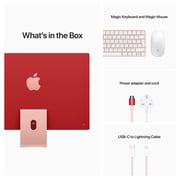 iMac 24-inch (2021) - M1 chip 8GB 256GB 7 Core GPU 24inch Pink English Keyboard iMac 24-inch (2021) - M1 chip 8GB 256GB 7 Core GPU 24inch Pink English Keyboard