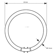 Osram Lumilux T5 Fc Circular Led Tube 22 W/830 Ring Warm White Osram Lumilux T5 Fc Circular Led Tube 22 W/830 Ring Warm White