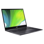 Acer Spin 5 SP513-54N-73CY Convertible Touch Laptop - Core i7 1.3GHz 16GB 1TB Shared Win10 13.5inch Steel Grey English/Arabic Keyboard
