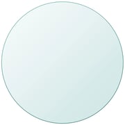 vidaXL Table Top Tempered Glass Round 800 mm vidaXL Table Top Tempered Glass Round 800 mm