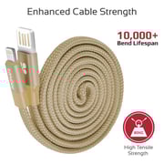 Promate Lightning Cable 1.2m Gold Promate Lightning Cable 1.2m Gold