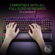 Razer Ergonomic Wrist Rest Standard Full Sized, Plush Leatherette rc21-01470200-r3m1 Razer Ergonomic Wrist Rest Standard Full Sized, Plush Leatherette rc21-01470200-r3m1