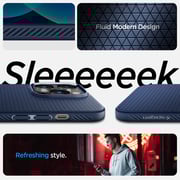 Spigen Liquid Air designed for iPhone 14 Pro case cover - Navy Blue Spigen Liquid Air designed for iPhone 14 Pro case cover - Navy Blue