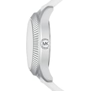 Michael Kors Maddye White Silicone Analog Women Watch MK6800 Michael Kors Maddye White Silicone Analog Women Watch MK6800