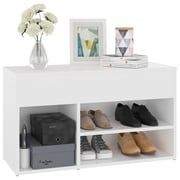 Vidaxl Shoe Bench White 80x30x45 Cm Engineered Wood Vidaxl Shoe Bench White 80x30x45 Cm Engineered Wood