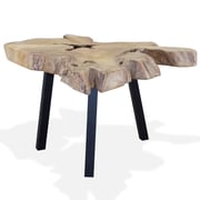 vidaXL Coffee Table Genuine Teak 80x70x38 cm vidaXL Coffee Table Genuine Teak 80x70x38 cm