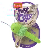 Hartz Just For Cats Jute Bug Toy, Blue Hartz Just For Cats Jute Bug Toy, Blue
