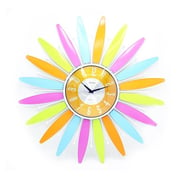Orient Spider Multi Color Petal Clock Wall Clock