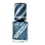 Layla Magneffect Nail Polish Blue Gray Flow 003