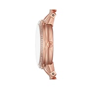Michael Kors Allie Rose Gold Stainless Steel Women Watch MK4413 Michael Kors Allie Rose Gold Stainless Steel Women Watch MK4413