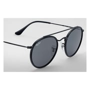 RayBan RB3647N-002/R5-51 Black Metal Unisex Sunglasses RayBan RB3647N-002/R5-51 Black Metal Unisex Sunglasses