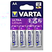 Varta Ultra Lithium Aa Lr06 Batteries (4-battery)